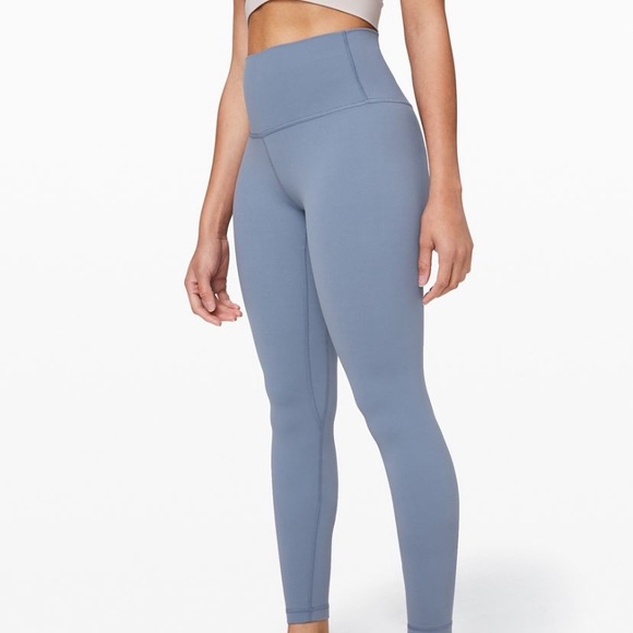 lululemon blue tights